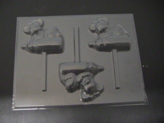 488sp Famous Male Mouse Baby Bottle Chocolate or Hard Candy Lollipop Mold